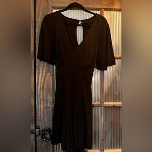 Torrid Black 3/4 Sleeve romper Dress